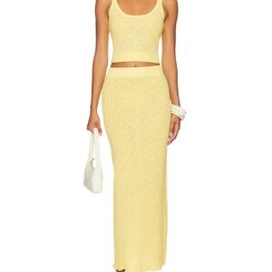 Josefina Skirt/Top in Lemon - NWT